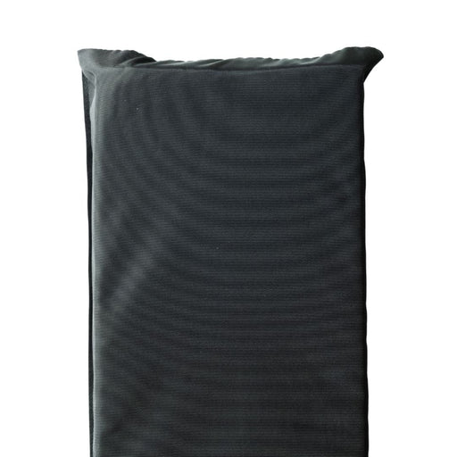 Dark gray bag on a white background