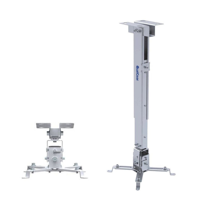 Two projector mounts on a white background