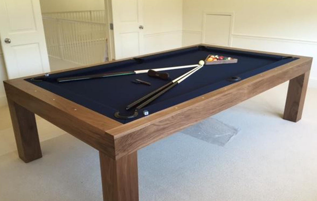 The Modern X100 Pool Table (Solid Walnut with Custom Finish)