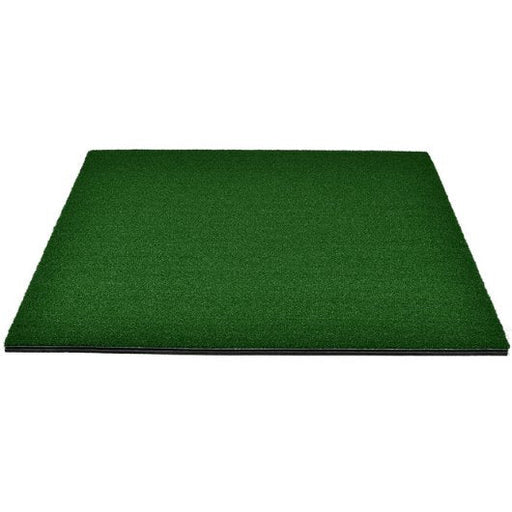 Green mat on a white background