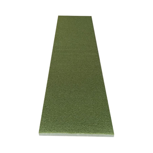 Green rectangular mat on a white background