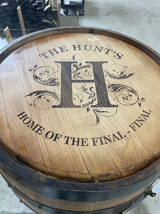 Standard  Whiskey Barrel Cabinet