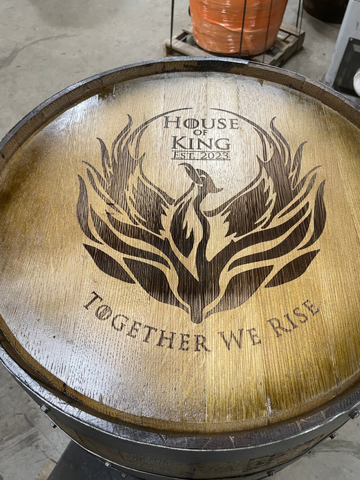 Standard  Whiskey Barrel Cabinet