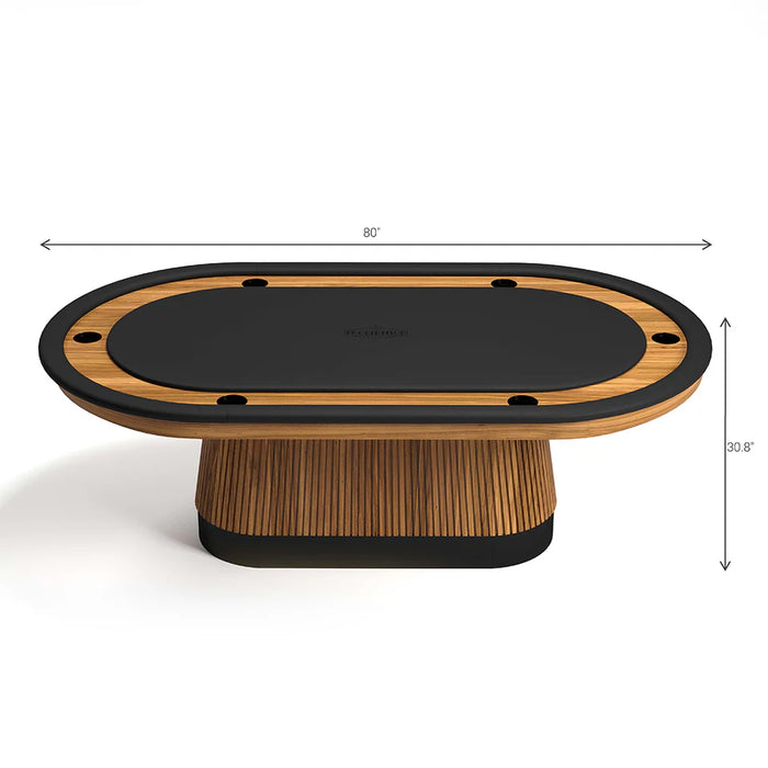 RAM GAME ROOM - PROHIBITION SERIES TEXAS HOLD 'EM TABLE