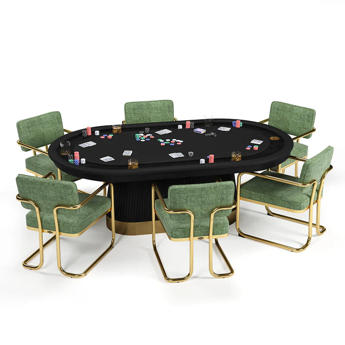 RAM GAME ROOM - PROHIBITION SERIES TEXAS HOLD 'EM TABLE
