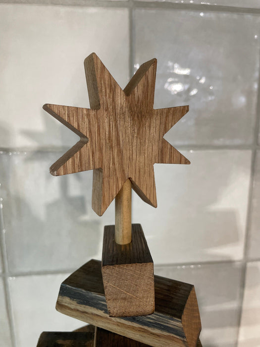 Bourbon Barrel Christmas Trees- Two sizes available
